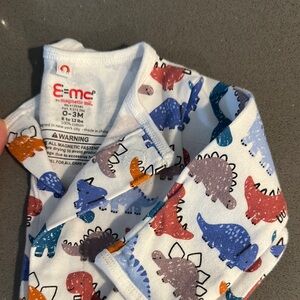 Magnetic Me Dinosaur Print One Piece - Blue, Orange, Purple